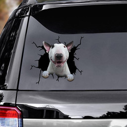 Bull Terrier Vinyl Car S Funny Quotes Big S 4 Year Anniversary Gift.Png Car Vinyl Decal Sticker Window Decals, Peel and Stick Wall Decals