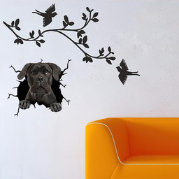 Cane Corso Crack Window Decal Custom 3d Car Decal Vinyl Aesthetic Decal Funny Stickers Cute Gift Ideas Ae10296 Car Vinyl Decal Sticker Window Decals, Peel and Stick Wall Decals