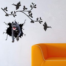 Cane Corso Crack Window Decal Custom 3d Car Decal Vinyl Aesthetic Decal Funny Stickers Cute Gift Ideas Ae10294 Car Vinyl Decal Sticker Window Decals, Peel and Stick Wall Decals