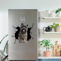 Cairn Terriers Crack Window Decal Custom 3d Car Decal Vinyl Aesthetic Decal Funny Stickers Cute Gift Ideas Ae10287 Car Vinyl Decal Sticker Window Decals, Peel and Stick Wall Decals