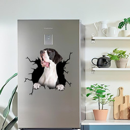 Great Dane Dog Breeds Dogs Puppy Crack Window Decal Custom 3d Car Decal Vinyl Aesthetic Decal Funny Stickers Cute Gift Ideas Ae10613 Car Vinyl Decal Sticker Window Decals, Peel and Stick Wall Decals