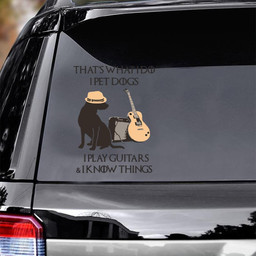 Guitar Dog Album Likeable Vinyl S Gift.Png Car Vinyl Decal Sticker Window Decals, Peel and Stick Wall Decals