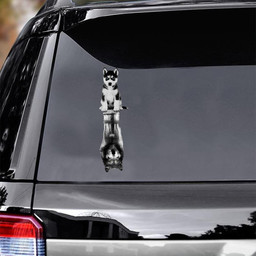 Husky Vinyl Car For Car Cute Vinyl Car Christmas Gifts For Men.Png Car Vinyl Decal Sticker Window Decals, Peel and Stick Wall Decals