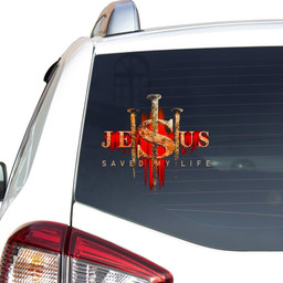 Jesus Cross Decals For Walls Decal Stickers Thank You Car Vinyl Decal Sticker Window Decals, Peel and Stick Wall Decals