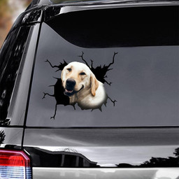 Labrador Dog Breeds Dogs Funny Gifts For Dog Lover Car Vinyl Decal Sticker Window Decals, Peel and Stick Wall Decals