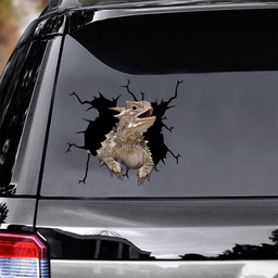 Lizard Crack Window Decal Custom 3d Car Decal Vinyl Aesthetic Decal Funny Stickers Home Decor Gift Ideas Car Vinyl Decal Sticker Window Decals, Peel and Stick Wall Decals