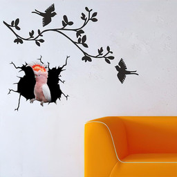 Parrot Crack Decor Funny For Mother Day.Png Car Vinyl Decal Sticker Window Decals, Peel and Stick Wall Decals
