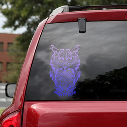 Owl Vinyl Car Car Cute Paper Best Christmas Gifts.Png Car Vinyl Decal Sticker Window Decals, Peel and Stick Wall Decals 18x18IN 2PCS