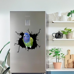 Parrot Crack Window Decal Custom 3d Car Decal Vinyl Aesthetic Decal Funny Stickers Cute Gift Ideas Ae10875 Car Vinyl Decal Sticker Window Decals, Peel and Stick Wall Decals