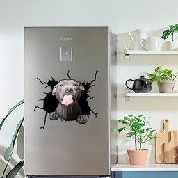 Staffordshire Bull Terrier Crack Sticker Funny Wine Lovers Car Vinyl Decal Sticker Window Decals, Peel and Stick Wall Decals
