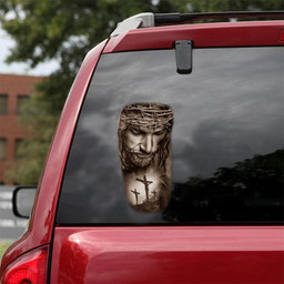 Jesus Vinyl Car For Rear Window Wiper Hot Custom Vinyl S Diy Christmas Gifts.Png Car Vinyl Decal Sticker Window Decals, Peel and Stick Wall Decals 18x18IN 2PCS