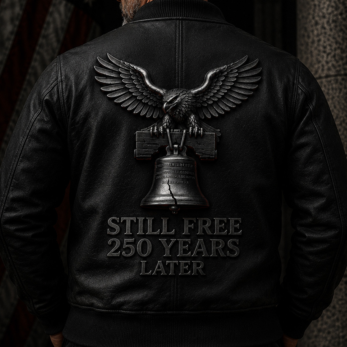 Still Free 250 Years Later Printed Bomber Jacket, Father’s Day Gift for ...