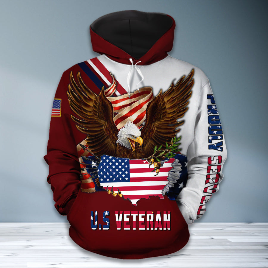 Armed Forces Army Navy Coast Guard Air Forces Veteran Military American Soldier Hoodie