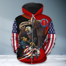 Armed Forces Army National Guard Veteran Military Soldier Hoodie