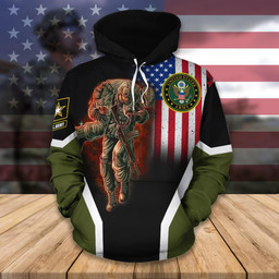 ARMED FORCES ARMY MILITARY VETERANS DAY AMERICA HOODIE