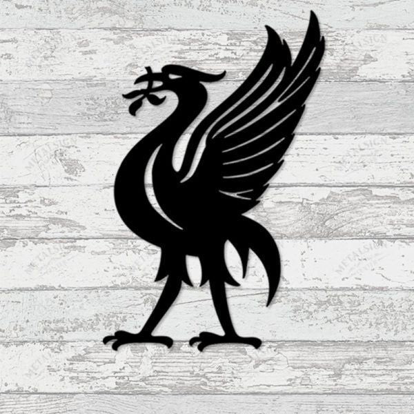 Liverpool Fc Metal Wall Art, You'll Never Walk Alone Metal Sign Wall Decor, Cut Metal Sign, Metal Wall Art, Metal House Sign Laser Cut Metal Signs Custom Gift Ideas 12x12IN