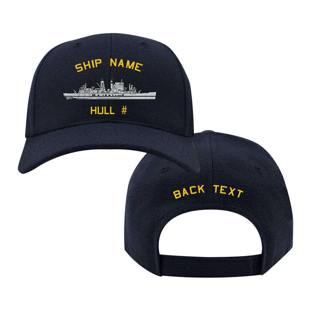 Uss Borie Dd-704 Classic Baseball Cap, Custom Embroidered Us Navy Ships ...