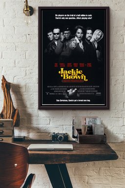 Jackie Brown Canvas Movie Framed Matte Canvas Framed Prints, Canvas Paintings Framed Matte Canvas 12x16