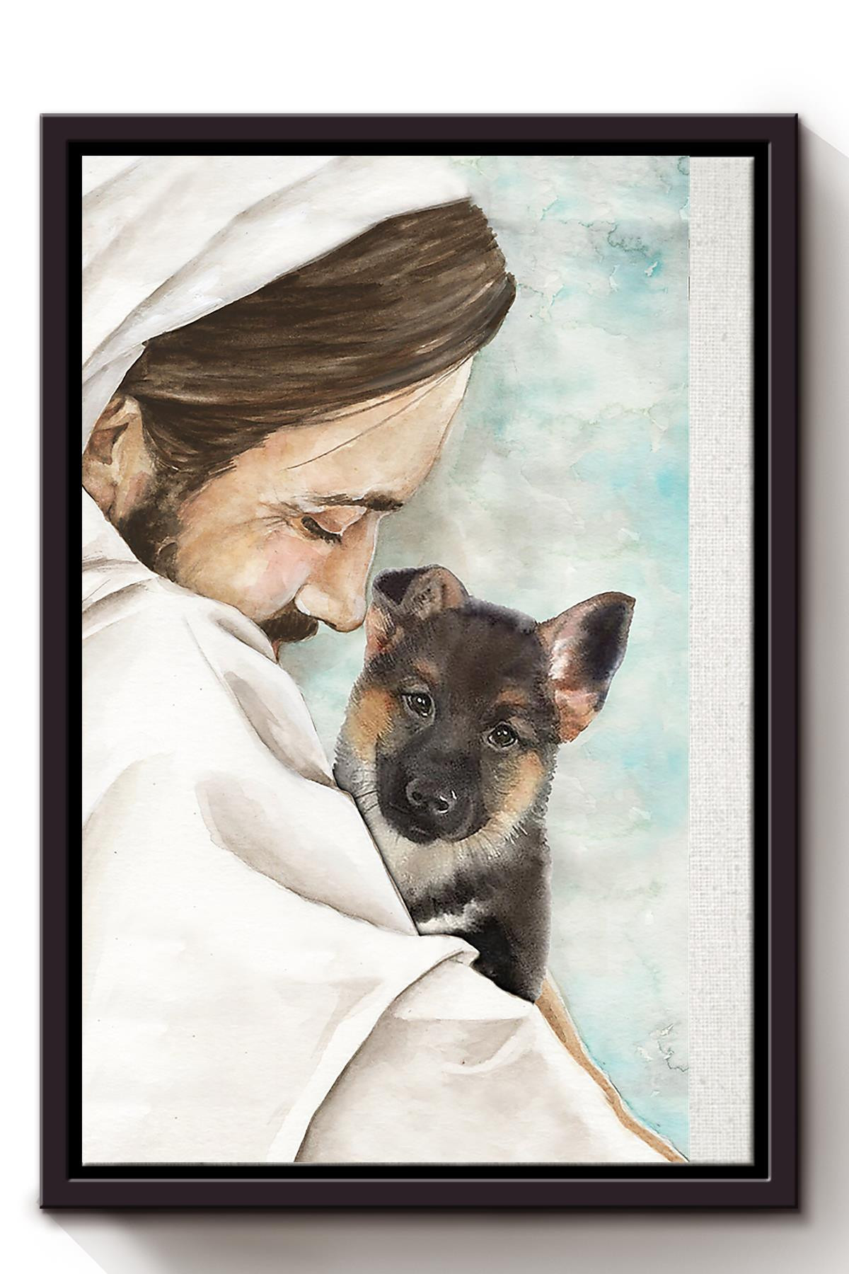 Jesus And Corgi Tricorlor Dog God For Gift For Dog Lovers Christian ...
