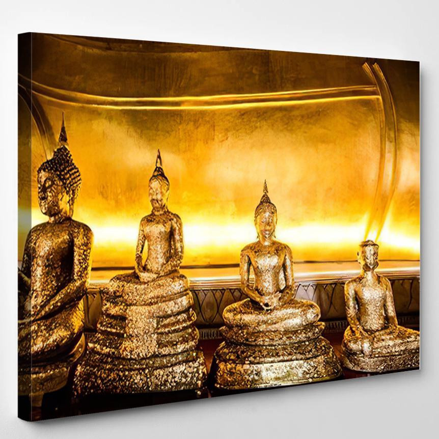 Old Ancient Buddha Statue On Background Buddha Religion Luxury Multi ...