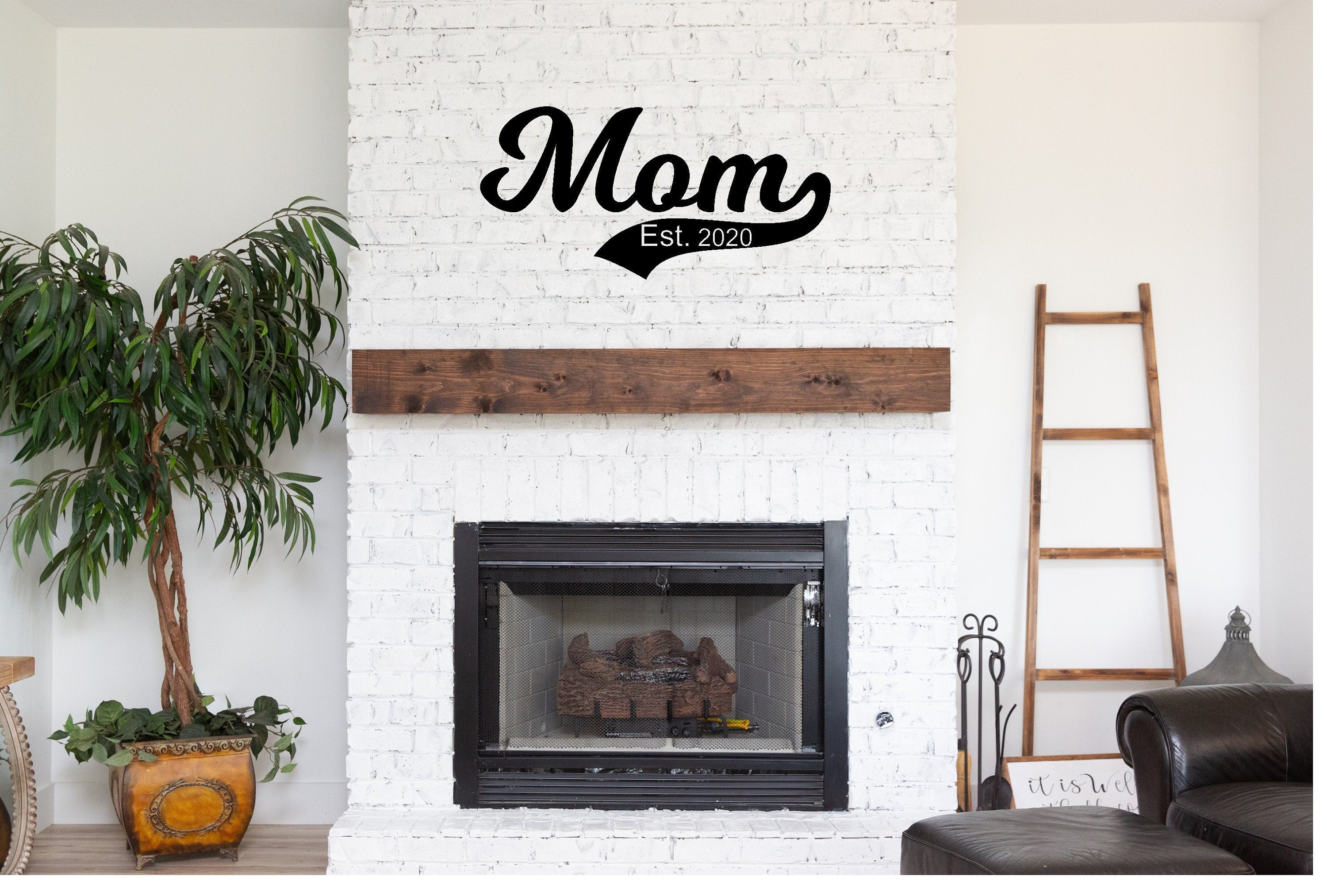 Mom Metal Sign Personalized Mom Est. Sign Cut Metal Sign, Wall Metal Art Laser Cut ...