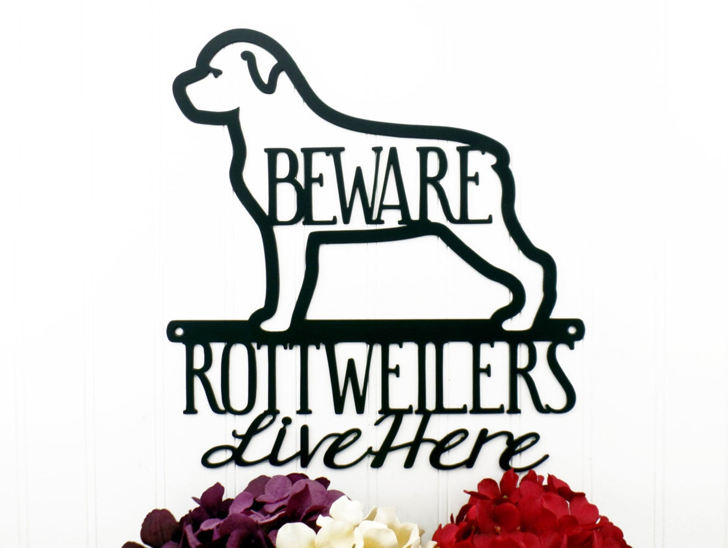 Starting Soon Rottweiler Sign Rottweilers Live Here Metal Sign Black Rottweiler Dog Sign Dog Dog ...