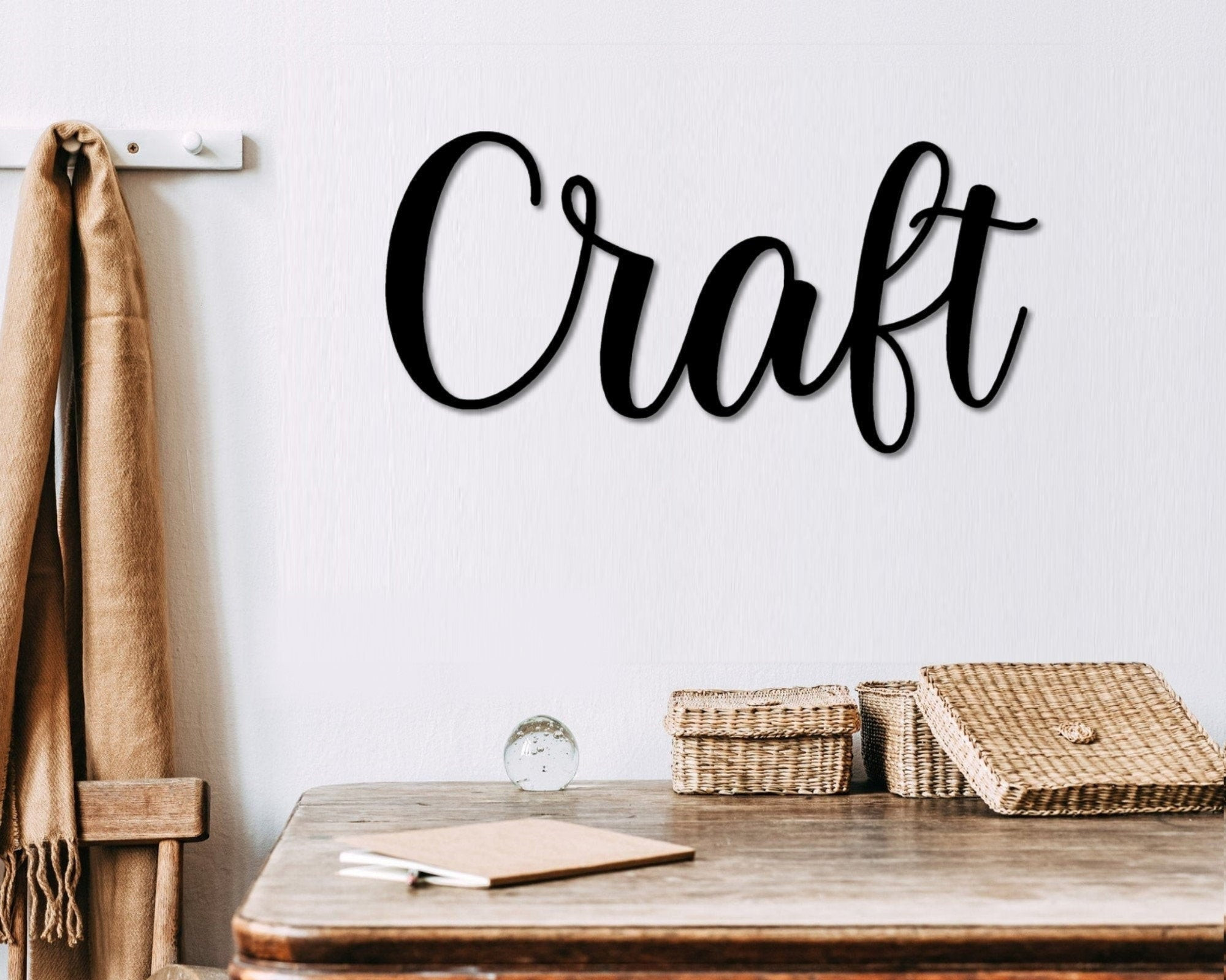 Craft Metal Word Art Kembara Script Word Art Indoor Outdoor Craft Metal ...
