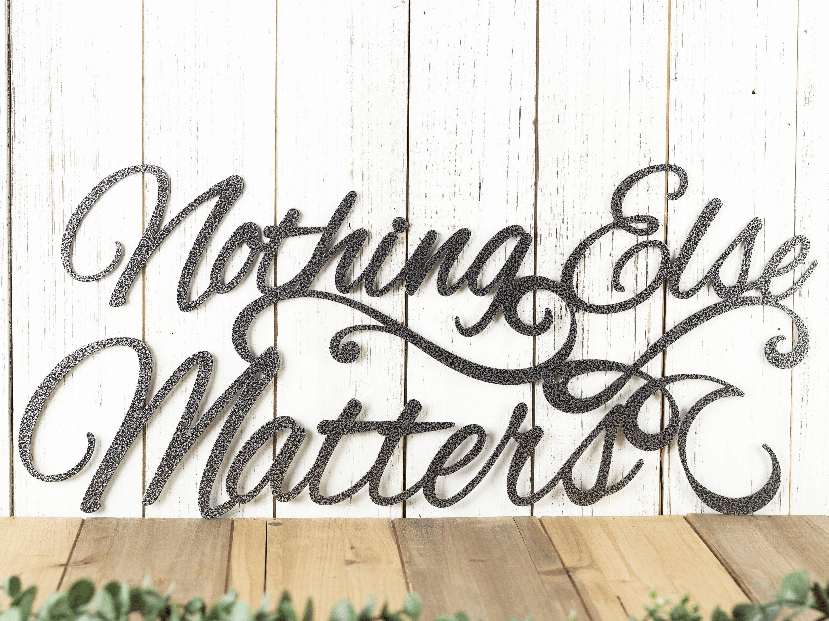 Something Else Key Sign Nothing Else Matters Sign - Metal Wall Art Metal Wall Decor Sign Signa ...