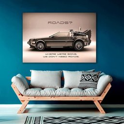Back To The Future Canvas 2 Wrapped Canvas 20x30