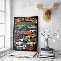 Doh Single Canvas Rectangle General Lee The Dukes Of Hazzard Good Ole Boy Dodge Charger 04026 Wrapped Canvas 8x10