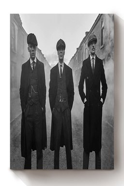 Peaky Blinders Movie Gift For Shelby Brothers Fan, Netflix Lover, Detective Film Fan Canvas Framed Prints, Canvas Paintings Wrapped Canvas 8x10