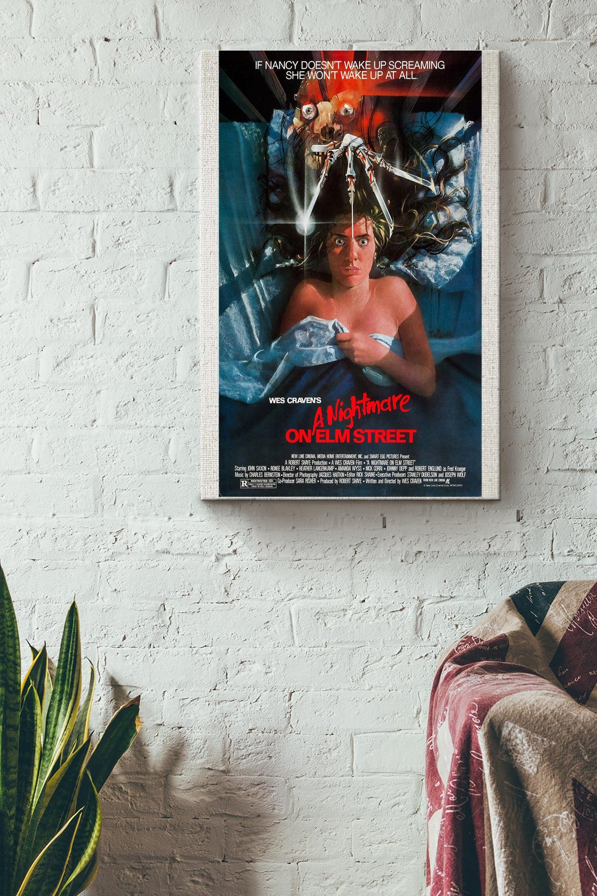 Wes Craven A Nightmare On Elm Street Scary Canvas Canvas Gallery Painting Wrapped Canvas  Wrapped Canvas 8x10