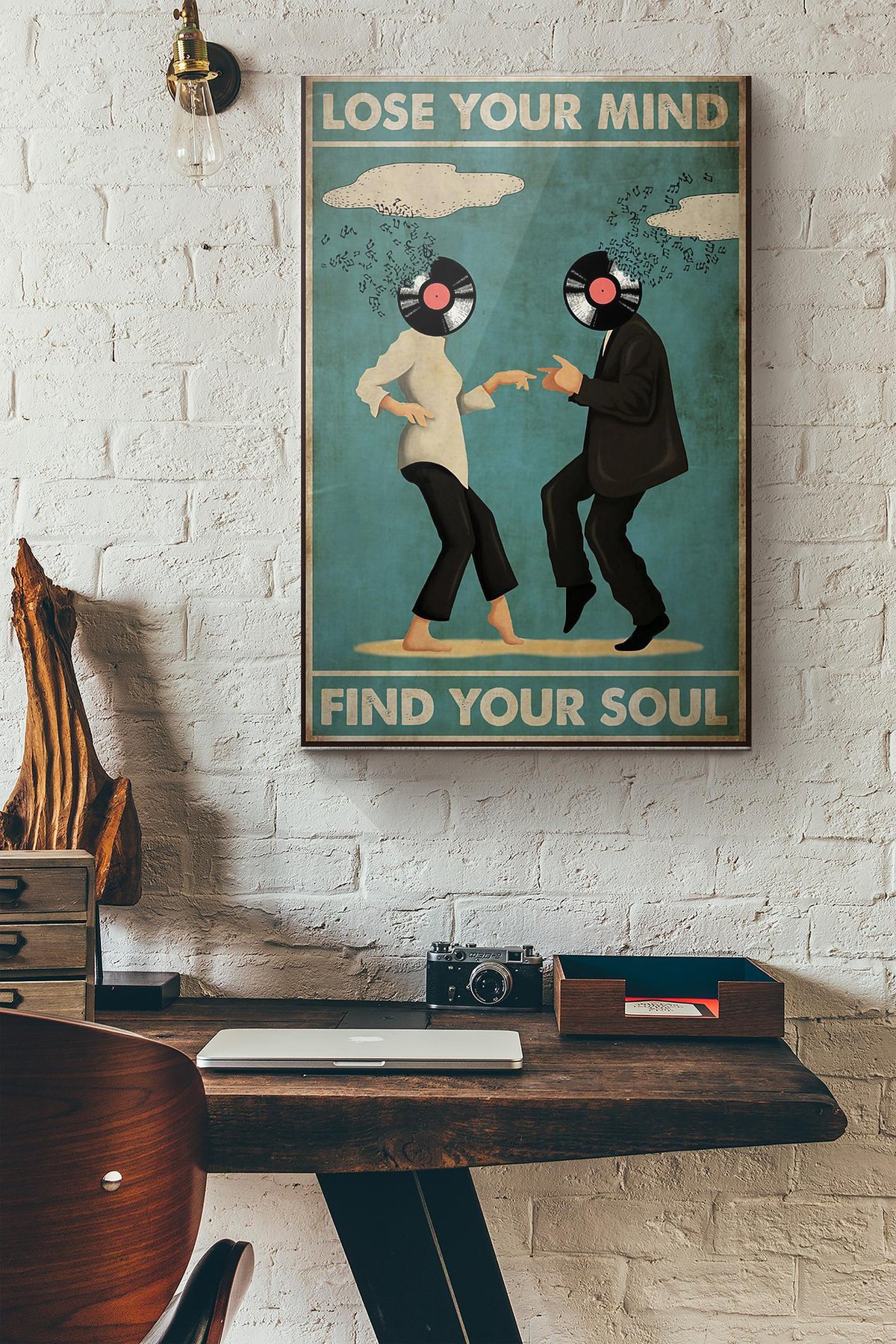 Pulp Fiction Lose Your Mind Find Your Soul Canvas Painting Ideas, Canvas Hanging Prints, Gift Idea Framed Prints, Canvas Paintings Wrapped Canvas 8x10