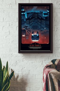 Blade Runner Print Movie Canvas Framed Matte Canvas Framed Prints, Canvas Paintings Framed Matte Canvas 8x10