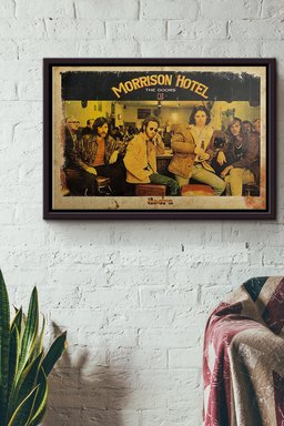 Morrison Hotel The Doors Canvas n Framed Matte Canvas Framed Matte Canvas 12x16