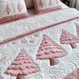 Vibe 3 Piece Quilted Bedding Set Christmas Gift For Holiday Decor Lovers