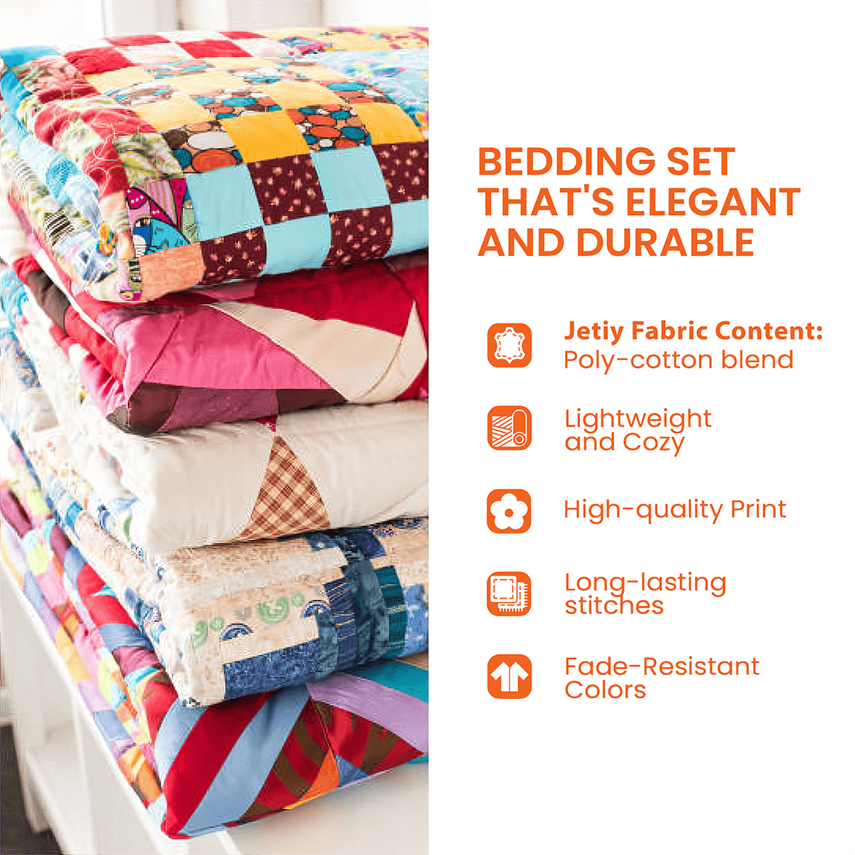 Majestic Bald Eagle 3 Piece Quilted Bedding Set Gift For Home Decor Lovers