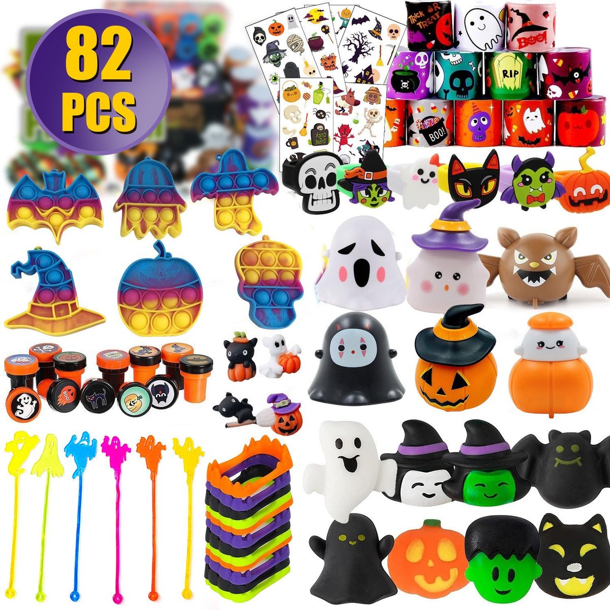 Halloween Party Favors 82 Pcs