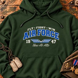 air-force-fly-fight-win-1947-22655 Hoodie-Forest-Green.jpg