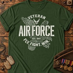 Air Force Eagle Veteran T Shirt, Hoodie, Polo T-shirt Forest Green