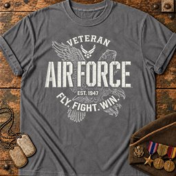 Air Force Eagle Veteran T Shirt, Hoodie, Polo T-shirt Grey