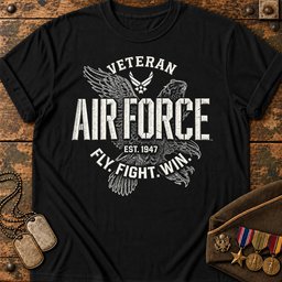 Air Force Eagle Veteran T Shirt, Hoodie, Polo T-shirt Black