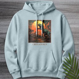 Cretaceous T Rex Graphic Premium Hoodie Gift For Dinosaur Lover