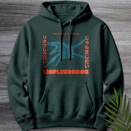 Liopluerodon Japanese Vintage Premium Hoodie