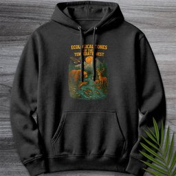 Ecological Zones Of The West Premium Hoodie Gift For Nature Lover