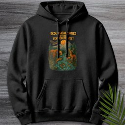 Ecological Zones Of The West Premium Hoodie Gift For Nature Lover