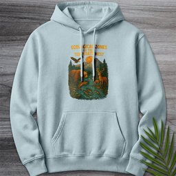 Ecological Zones Of The West Premium Hoodie Gift For Nature Lover