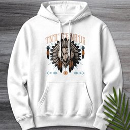 Indigenous Triceratops Premium Hoodie Gift For Dinosaur Lover
