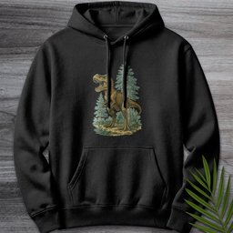 Old Growth T Rex Premium Hoodie Gift For Dinosaur Lover