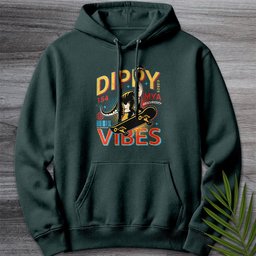 Dippy Vibes Premium Hoodie Gift For Nature Lover